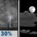 Tonight: Patchy Smoke then Partly Cloudy