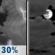 Tonight: Scattered Showers And Thunderstorms then Mostly Cloudy