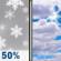 Today: Chance Light Snow then Partly Sunny